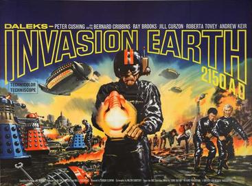 Poster for Daleks' Invasion Earth 2150 A.D.
