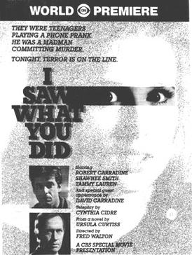 Poster for I Saw What You Did