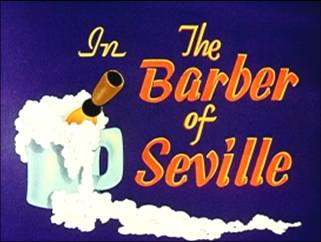 Poster for The Barber of Seville