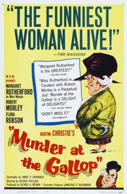 Poster for Murder at the Gallop