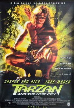 Poster for Tarzan and the Lost City