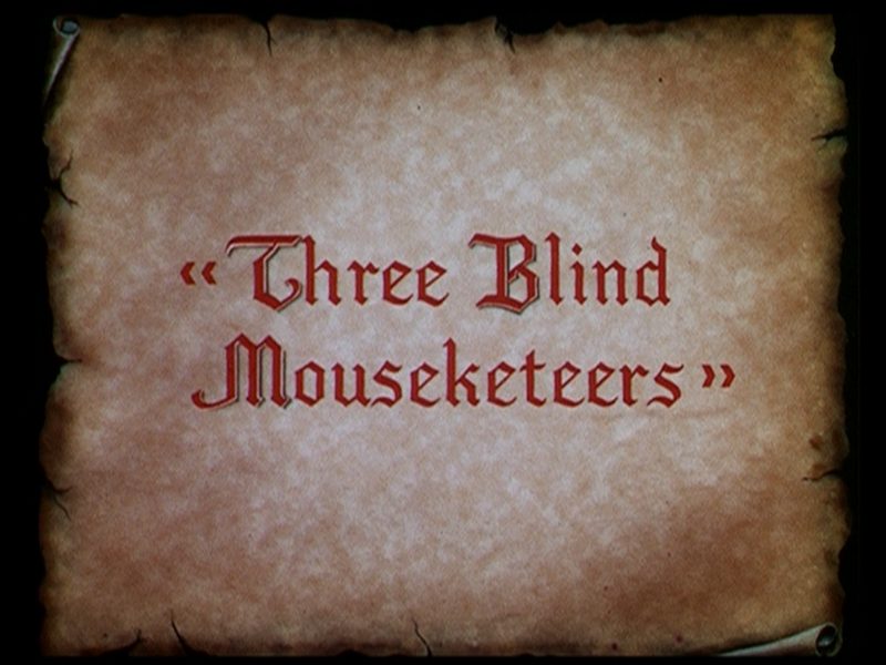 Poster for Three Blind Mouseketeers