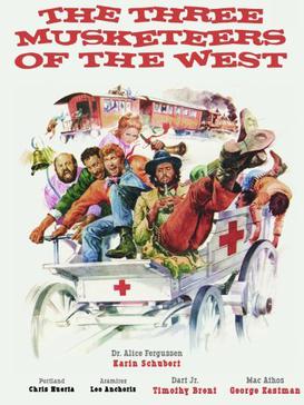 Poster for The Three Musketeers of the West