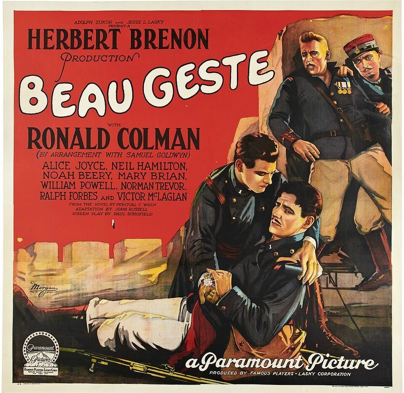 Poster for Beau Geste