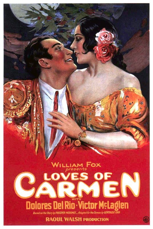 Poster for The Loves of Carmen