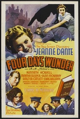 Poster for Four Days' Wonder