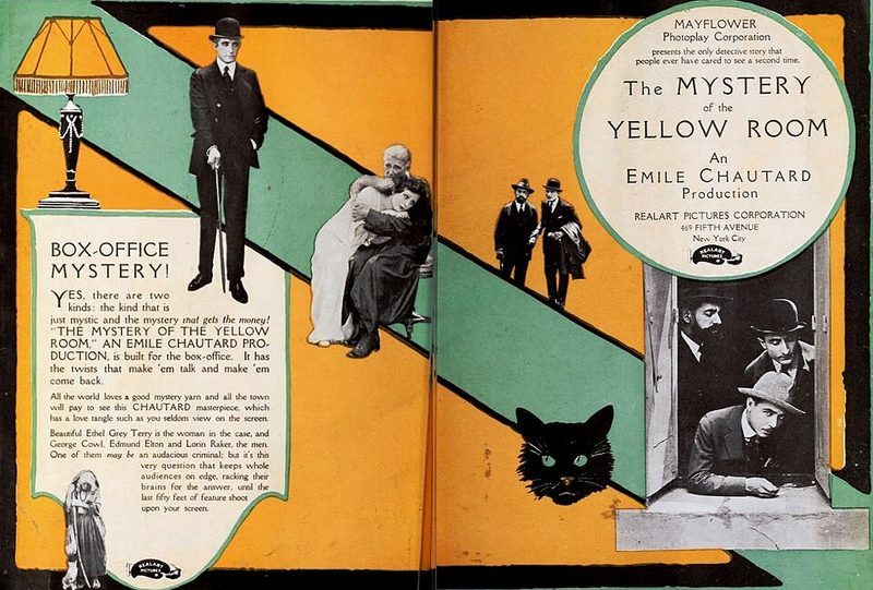 Poster for The Mystery of the Yellow Room