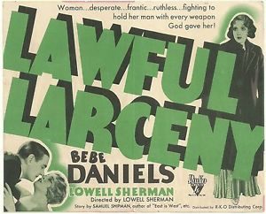 Poster for Lawful Larceny