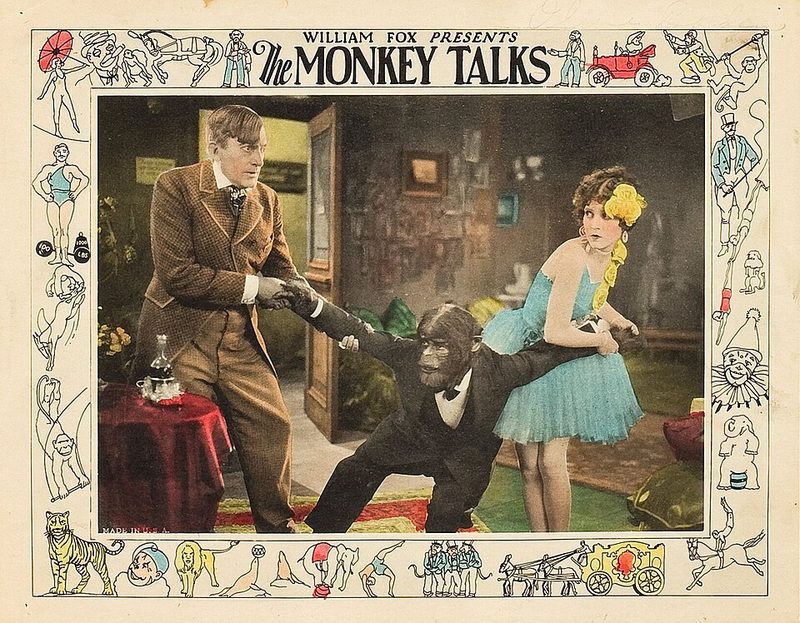 Poster for The Monkey Talks