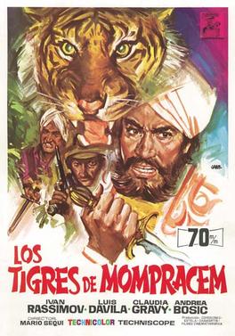 Poster for The Tigers of Mompracem