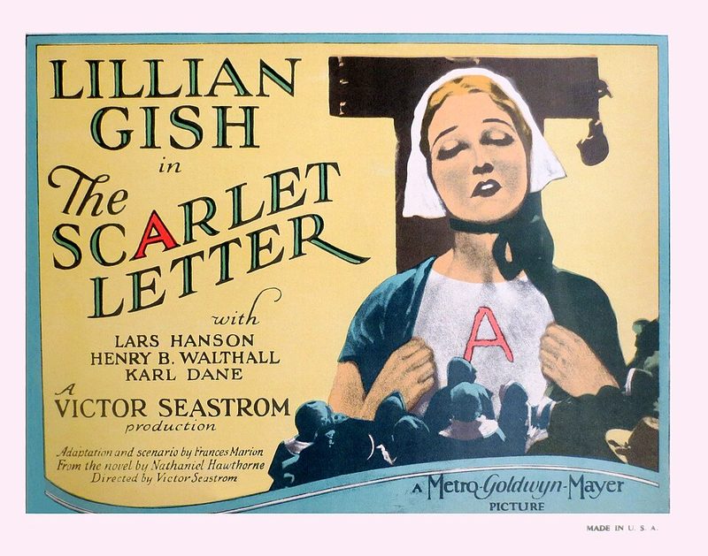 Poster for The Scarlet Letter