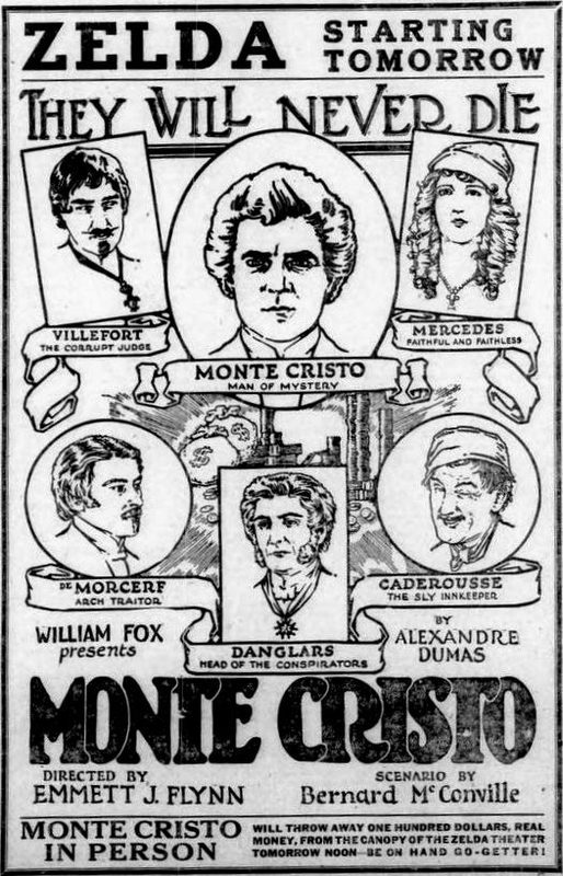 Poster for Monte Cristo