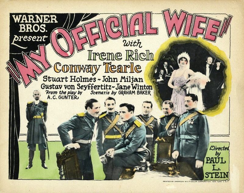 Poster for My Official Wife