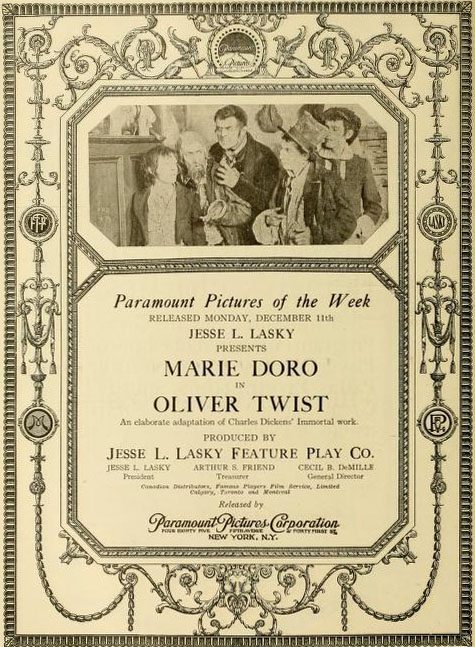 Poster for Oliver Twist