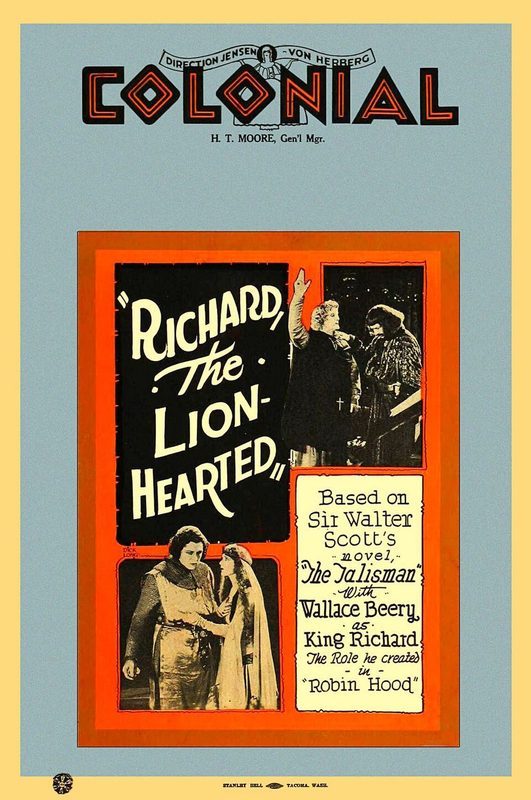 Poster for Richard the Lion-Hearted