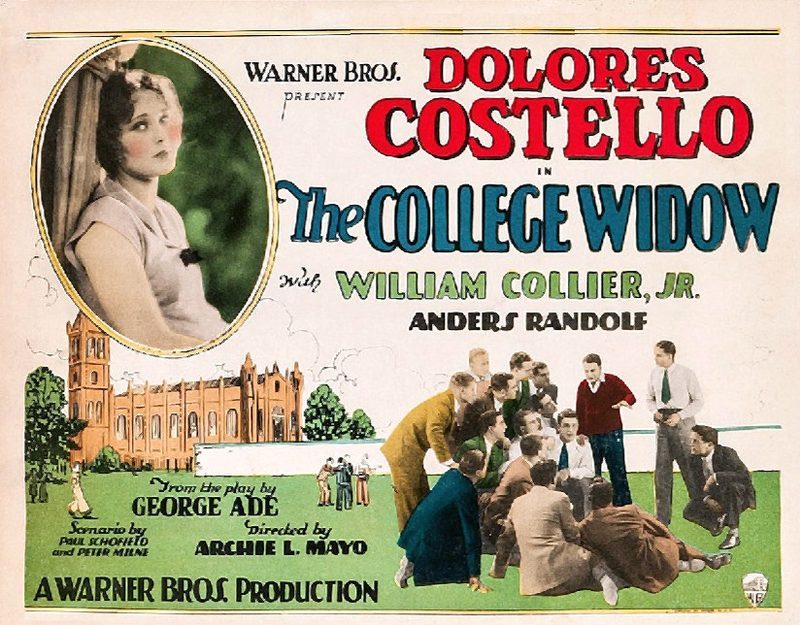 Poster for The College Widow