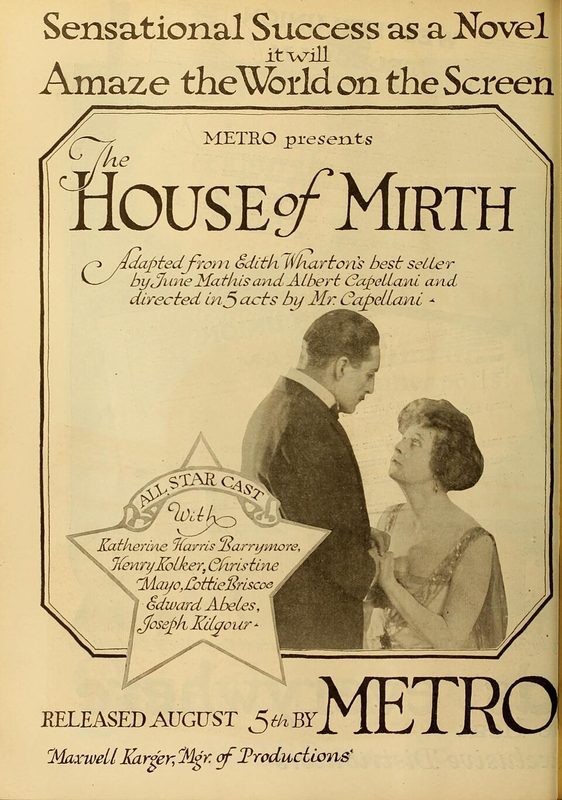 Poster for The House of Mirth
