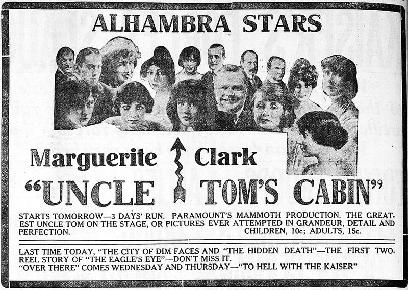 Poster for Uncle Tom's Cabin