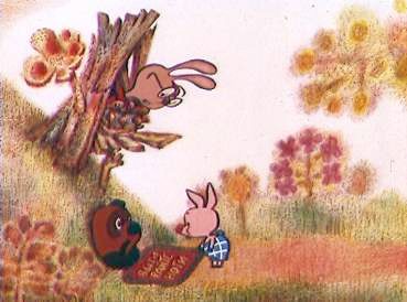 Poster for Winnie-the-Pooh Pays a Visit