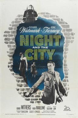 Poster for Night and the City