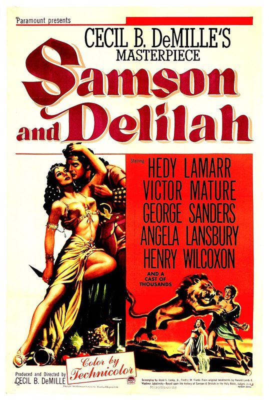 Poster for Samson and Delilah