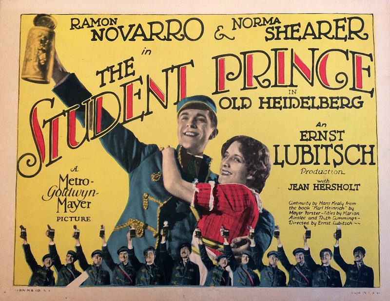 Poster for The Student Prince in Old Heidelberg