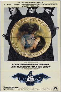 Poster for Three Days of the Condor