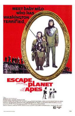 Poster for Escape from the Planet of the Apes