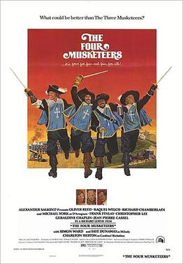 Poster for The Four Musketeers