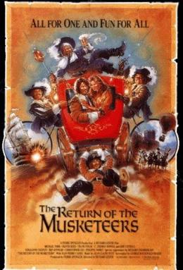 Poster for The Return of the Musketeers