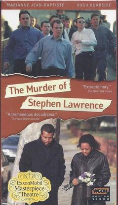 Poster for The Murder of Stephen Lawrence