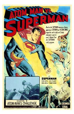 Poster for Atom Man vs. Superman
