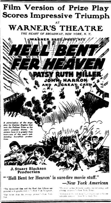 Poster for Hell-Bent for Heaven