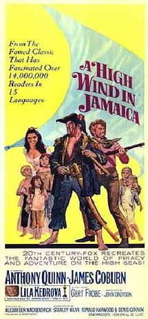 Poster for A High Wind in Jamaica