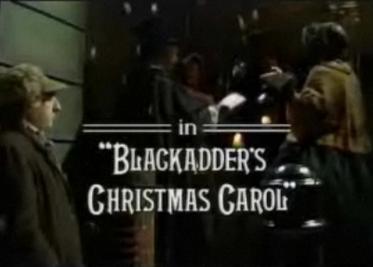 Poster for Blackadder's Christmas Carol