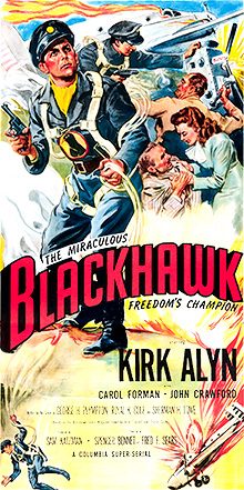 Poster for The Miraculous Blackhawk: Freedom's Champion