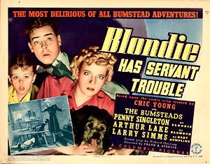 Poster for Blondie Has Servant Trouble