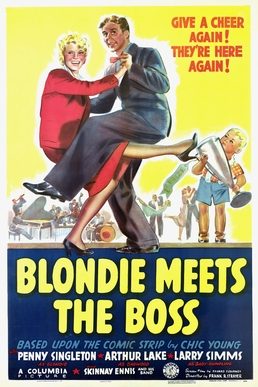 Poster for Blondie Meets the Boss