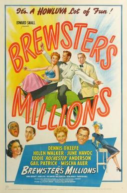 Poster for Brewster's Millions