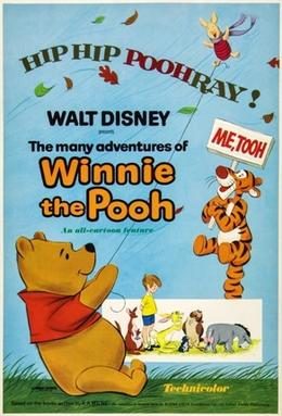 Poster for The Many Adventures of Winnie the Pooh