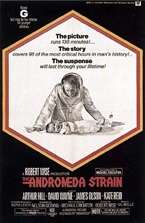 Poster for The Andromeda Strain