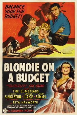 Poster for Blondie on a Budget