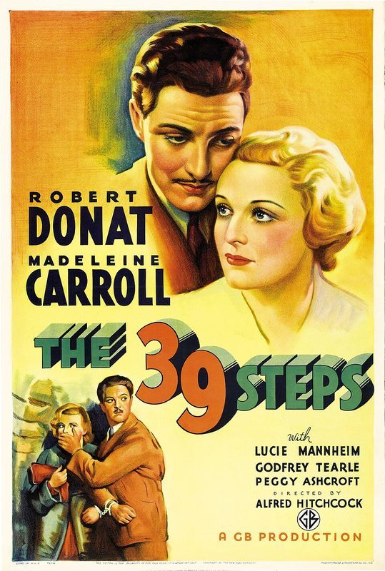 Poster for The 39 Steps