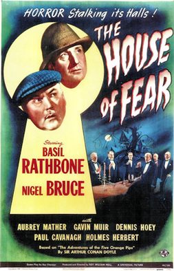 Poster for Sherlock Holmes and the House of Fear