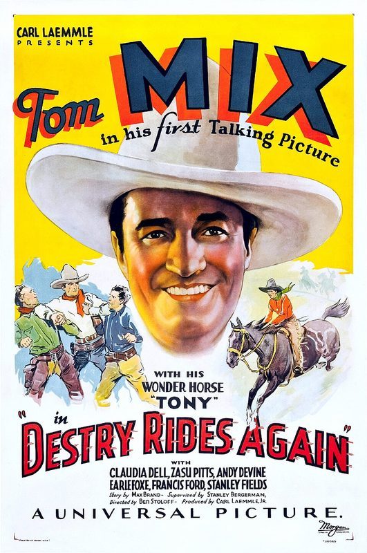 Poster for Destry Rides Again