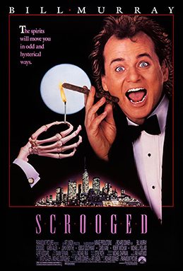 Poster for Scrooged