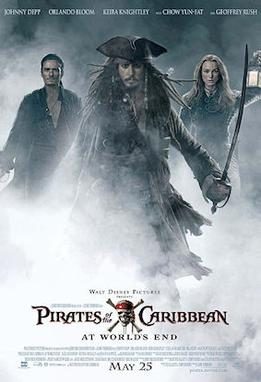 Poster for Pirates of the Caribbean: At World's End