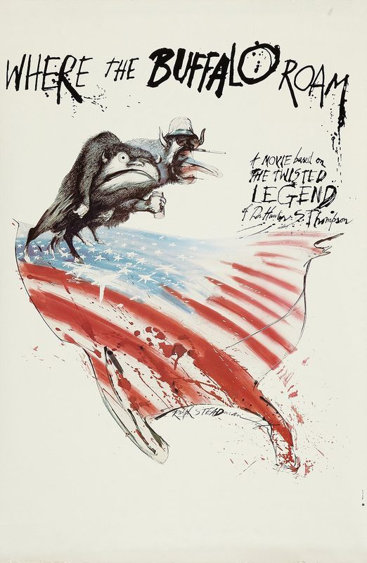 Poster for Where the Buffalo Roam