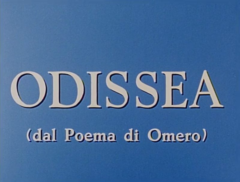Poster for L'Odissea