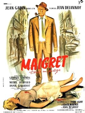Poster for Maigret Sets a Trap